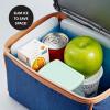 imageCool Coolers by Fit  Fresh Reusable ampamp LongLasting Slim Ice Packs Cold Packs for Lunch Boxes Ice Packs for Lunch Bags Pink 8 PackNew Multi