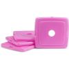 imageCool Coolers by Fit  Fresh Reusable ampamp LongLasting Slim Ice Packs Cold Packs for Lunch Boxes Ice Packs for Lunch Bags Pink 8 PackPurple 4 PK