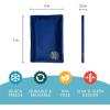 imageCool Coolers by Fit ampamp Fresh 2 Pack Soft Ice Flexible Stretch Nylon Reusable Ice Packs for Lunch Boxes ampamp Coolers Fruit ampamp Dot