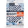 imageCool Coolers by Fit ampamp Fresh 2 Pack Soft Ice Flexible Stretch Nylon Reusable Ice Packs for Lunch Boxes ampamp Coolers Unicorn StripeBlue