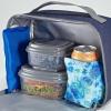 imageCool Coolers by Fit ampamp Fresh 2 Pack Soft Ice Flexible Stretch Nylon Reusable Ice Packs for Lunch Boxes ampamp Coolers Unicorn StripeBlue Tie Dye