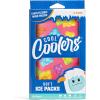 imageCool Coolers by Fit ampamp Fresh 2 Pack Soft Ice Flexible Stretch Nylon Reusable Ice Packs for Lunch Boxes ampamp Coolers Unicorn StripeGummy Bears
