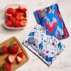 imageCool Coolers by Fit ampamp Fresh 2 Pack Soft Ice Flexible Stretch Nylon Reusable Ice Packs for Lunch Boxes ampamp Coolers Unicorn StripeHappy Dogs