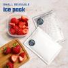 imageCool Coolers by Fit ampamp Fresh 2 Pack Soft Ice Flexible Stretch Nylon Reusable Ice Packs for Lunch Boxes ampamp Coolers Unicorn StripeIvory Feline Fine