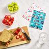 imageCool Coolers by Fit ampamp Fresh 2 Pack Soft Ice Flexible Stretch Nylon Reusable Ice Packs for Lunch Boxes ampamp Coolers Unicorn StripeMulticolor