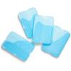 imageCool Coolers by Fit ampamp Fresh 4 Pack XL Slim Ice Packs Quick Freeze Space Saving Reusable Ice Packs for Lunch Boxes or Coolers PinkBlue 8 PK