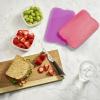 imageCool Coolers by Fit ampamp Fresh 4 Pack XL Slim Ice Packs Quick Freeze Space Saving Reusable Ice Packs for Lunch Boxes or Coolers PinkMulti 8 PK