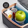 imageCool Coolers by Fit ampamp Fresh 4 Pack XL Slim Ice Packs Quick Freeze Space Saving Reusable Ice Packs for Lunch Boxes or Coolers PinkMulticolor 4 PK