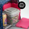 imageCool Coolers by Fit ampamp Fresh 4 Pack XL Slim Ice Packs Quick Freeze Space Saving Reusable Ice Packs for Lunch Boxes or Coolers PinkPink 4 PK