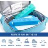 imageCool Coolers by Fit ampamp Fresh Kids Icicle Lunch Box Ice Pack Sticks Icicle Ice Sticks for Lunch Bags and Coolers Lunch Ice Pack Sticks Reusable Multicolored Smile Icicles 8PKMulticolor Smiles  8PK