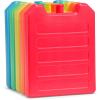 imageCool Coolers by Fit ampamp Fresh Kids Icicle Lunch Box Ice Pack Sticks Icicle Ice Sticks for Lunch Bags and Coolers Lunch Ice Pack Sticks Reusable Multicolored Smile Icicles 8PKRainbow