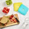 imageCool Coolers by Fit ampamp Fresh Kids Puzzle Shaped Lunch Box Ice Packs Back to School Essential Reusable Freeze Blocks for Insulated Bags and Cooler Multicolored 6PKMulti 8 PK