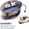 imageFit ampamp Fresh Beach ampamp Boat Cooler Collection  Insulated Leakproof WaterResistant Totes ampamp Lunch Bags for Summer Pool ampamp Travel16can  Navy