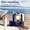 imageFit ampamp Fresh Beach ampamp Boat Cooler Collection  Insulated Leakproof WaterResistant Totes ampamp Lunch Bags for Summer Pool ampamp Travel16can  Navy