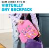imageFit ampamp Fresh Charm Lunch Bag For Kids Thermal Insulated Lunch Box For Kids Boys ampamp Girls With Shoe Charm Slots For Personalization School Lunch Box Navy BluePink