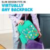 imageFit ampamp Fresh Charm Lunch Bag For Kids Thermal Insulated Lunch Box For Kids Boys ampamp Girls With Shoe Charm Slots For Personalization School Lunch Box Navy BlueTeal