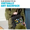 imageFit ampamp Fresh Charm Lunch Bag For Kids Thermal Insulated Lunch Box For Kids Boys ampamp Girls With Shoe Charm Slots For Personalization School Lunch Box Navy BlueBlack
