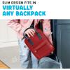 imageFit ampamp Fresh Connor Kids Lunch Tote Versatile Thermal Insulated Lunch Box for School and Camp Adult Lunch Bag with Front Zip Pocket RedCardinal Red