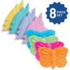 imageFit ampamp Fresh Cool Coolers Kids Lunch Box Ice Packs Slim Ice Packs for Lunch Bags Lunch Ice Packs ReusableMulticolored 8 Pack UnicornButterfly Unicorn