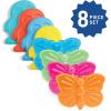 imageFit ampamp Fresh Cool Coolers Kids Lunch Box Ice Packs Slim Ice Packs for Lunch Bags Lunch Ice Packs ReusableMulticolored 8 Pack UnicornPenguin Butterfly