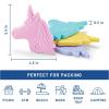imageFit ampamp Fresh Cool Coolers Kids Lunch Box Ice Packs Slim Ice Packs for Lunch Bags Lunch Ice Packs ReusableMulticolored 8 Pack UnicornPenguin Unicorn