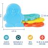 imageFit ampamp Fresh Cool Coolers Kids Lunch Box Ice Packs Slim Ice Packs for Lunch Bags Lunch Ice Packs ReusableMulticolored 8 Pack UnicornPenguin Unicorn