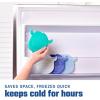 imageFit ampamp Fresh Cool Coolers Kids Lunch Box Ice Packs Slim Ice Packs for Lunch Bags Lunch Ice Packs ReusableMulticolored 8 Pack UnicornYeti
