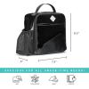 imageFit ampamp Fresh DIY Sticker Lunch Bag For Kids Insulated Lunch Box For Kids Boys ampamp Girls With 3 Matching Snack Containers ampamp 2 Sticker Sets School Lunch Box BlackBlack