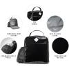 imageFit ampamp Fresh DIY Sticker Lunch Bag For Kids Insulated Lunch Box For Kids Boys ampamp Girls With 3 Matching Snack Containers ampamp 2 Sticker Sets School Lunch Box BlackBlack