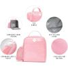 imageFit ampamp Fresh DIY Sticker Lunch Bag For Kids Insulated Lunch Box For Kids Boys ampamp Girls With 3 Matching Snack Containers ampamp 2 Sticker Sets School Lunch Box BlackPink