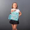 imageFit ampamp Fresh DIY Sticker Lunch Bag For Kids Insulated Lunch Box For Kids Boys ampamp Girls With 3 Matching Snack Containers ampamp 2 Sticker Sets School Lunch Box BlackTeal