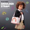 imageFit ampamp Fresh Dinosaur Insulated Lunch Box BPAFree Leakproof Water Resistant Large Capacity Thermal Insulation Reusable Snack Bags Durable PolyesterRainbow