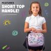 imageFit ampamp Fresh Dinosaur Insulated Lunch Box BPAFree Leakproof Water Resistant Large Capacity Thermal Insulation Reusable Snack Bags Durable PolyesterTie Dye
