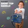 imageFit ampamp Fresh Dinosaur Insulated Lunch Box BPAFree Leakproof Water Resistant Large Capacity Thermal Insulation Reusable Snack Bags Durable PolyesterDinosaur