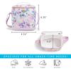 imageFit ampamp Fresh Dinosaur Insulated Lunch Box BPAFree Leakproof Water Resistant Large Capacity Thermal Insulation Reusable Snack Bags Durable PolyesterTie Dye