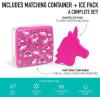 imageFit ampamp Fresh Dinosaur Lunch Box Polyester Unisex 3Waffle Unicorn