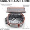 imageFit ampamp Fresh Foundry Extra Large Insulated Lunch Box for Men ampamp Women Large Lunch Bag for Meal Prep Double Decker Adult Lunch Box for Men with Containers Adjustable Strap Dual Compartment BlackSteel Gray