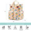 imageFit ampamp Fresh Large Insulated Cooler Bag 1120 cu in BampampW Stripe Polyester 11 x 5 x 10 inPineapple