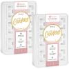 imageCool Coolers XL Fashion Icicles by Fit  Fresh 4pk Ice Pack Sticks for Coolers Freezer Packs for Lunchboxes Pearl WhitePearl White  XLarge 4PK