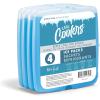 imageCool Coolers by Fit  Fresh Reusable ampamp LongLasting Slim Ice Packs Cold Packs for Lunch Boxes Ice Packs for Lunch Bags Pink 8 PackClear Blue