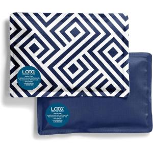 imageCool Coolers by Fit ampamp Fresh 2 Pack Soft Ice Flexible Stretch Nylon Reusable Ice Packs for Lunch Boxes ampamp Coolers Unicorn StripeBlue