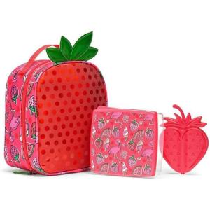 imageFit ampamp Fresh Dinosaur Lunch Box Polyester Unisex 3Strawberry
