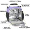 imageFit ampamp Fresh BREE Meal Prep Lunch Box With Containers Ice Pack and Shaker Bottle For Men and Women 6pc Meal Prep Kit Lunch Bag With Containers Included NavyPurple