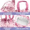 imageFit ampamp Fresh Cromwell Drawstring Lunch Bag for Women Complete Lunch Set with 2 Containers StainResistant LeakResistant Back to School Essential Teacher Lunchbox Sage Floral ToilePink Floral Toile