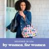 imageFit ampamp Fresh Cromwell Drawstring Lunch Bag for Women Complete Lunch Set with 2 Containers StainResistant LeakResistant Back to School Essential Teacher Lunchbox Sage Floral ToileAssorted Sardine Cans