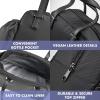 imageFit ampamp Fresh Lunch Bag For Women Insulated Womens Lunch Bag For Work Leakproof ampamp StainResistant Large Lunch Box For Women With Bottle Pocket Long Straps Zipper Closure Laketown Bag Fruit TumblerBlack