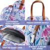 imageFit ampamp Fresh Lunch Bag For Women Insulated Womens Lunch Bag For Work Leakproof ampamp StainResistant Large Lunch Box For Women With Bottle Pocket Long Straps Zipper Closure Laketown Bag Fruit TumblerTulane Floral Lilac