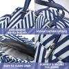 imageFit ampamp Fresh Lunch Bag For Women Insulated Womens Lunch Bag For Work Leakproof ampamp StainResistant Large Lunch Box For Women With Bottle Pocket Long Straps Zipper Closure Laketown Bag Fruit TumblerNavy Stripe