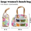 imageFit ampamp Fresh Lunch Bag For Women Insulated Womens Lunch Bag For Work Leakproof ampamp StainResistant Large Lunch Box For Women With Bottle Pocket Long Straps Zipper Closure Laketown Bag Fruit TumblerFruit