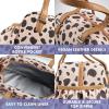 imageFit ampamp Fresh Lunch Bag For Women Insulated Womens Lunch Bag For Work Leakproof ampamp StainResistant Large Lunch Box For Women With Bottle Pocket Long Straps Zipper Closure Laketown Bag Fruit TumblerCheetah Tan